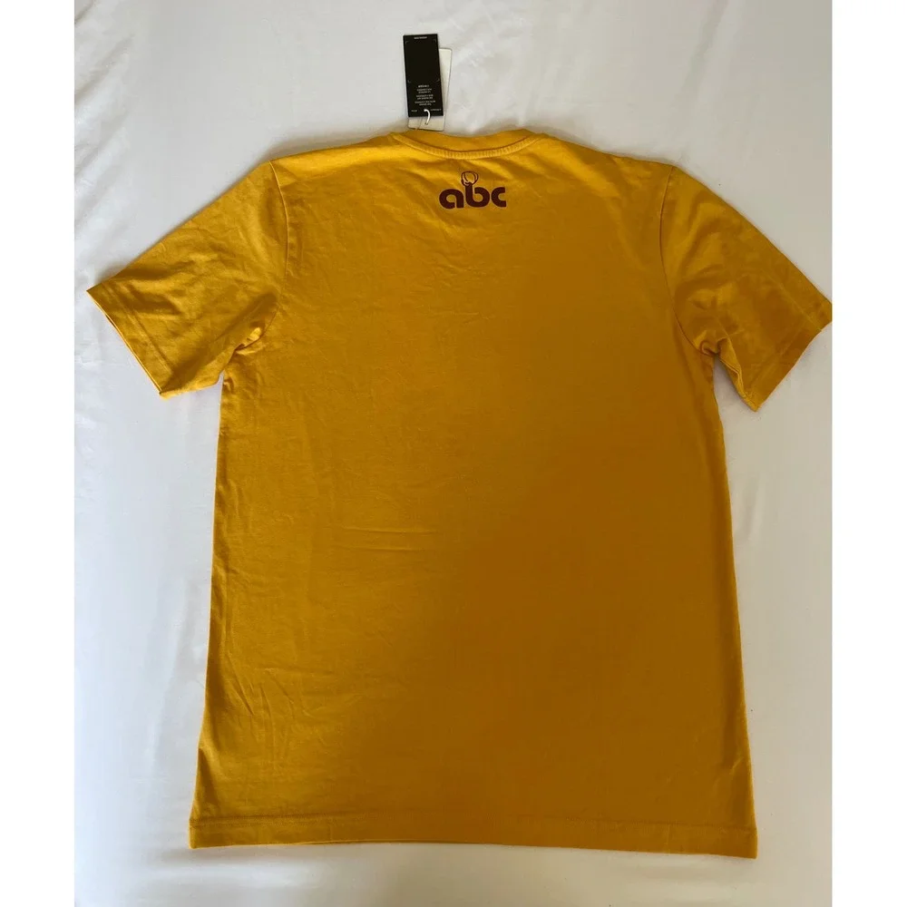 Adidas Mens Basketball‎ Camp T-Shirt Preloved Yellow IM4625 Small NWT